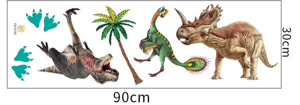 Falmatrica "Dinoszauruszok 8" 80x56cm