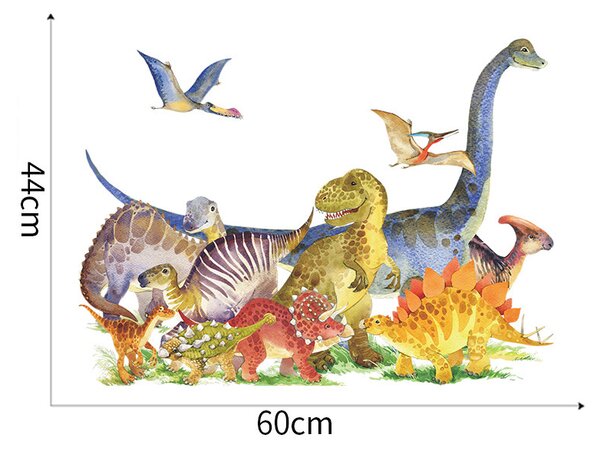 Falmatrica "Dinoszauruszok 10" 60x44cm