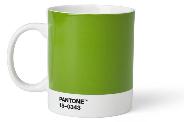 Zöld kerámia bögre 375 ml Green 15-0343 – Pantone