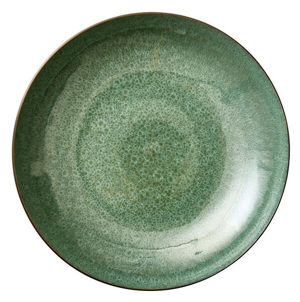 Zöld-fekete kőedény tál ø 40 cm Gastro Black/Green – Bitz