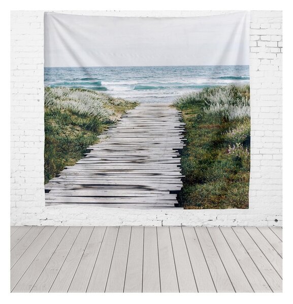 Beach Way mikroszálas faliszőnyeg, 140 x 140 cm - Really Nice Things