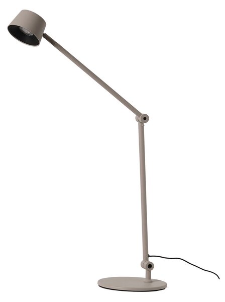 Asztali lámpa ANTIDARK, Direction T1, dimmable, Szürke, Dolgozószoba / iroda, Fém, Modern
