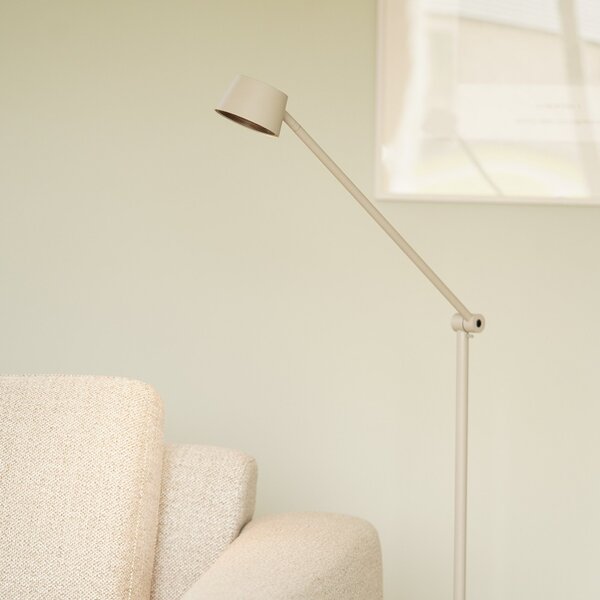 Állólámpa ANTIDARK, Direction F1, dimmable, Szürke, Nappali, Fém, Modern
