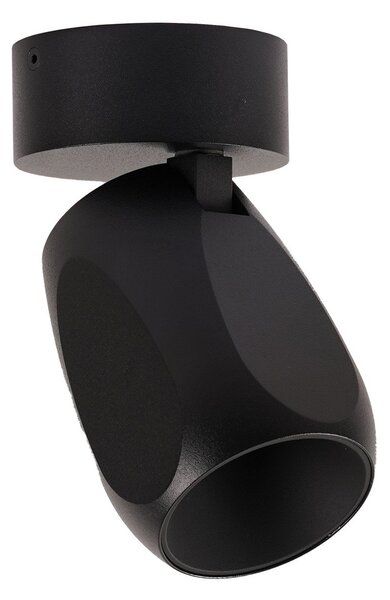 Mennyezeti Lámpa ANTIDARK, Facet W 70, dimmable, Fekete, Folyosó, Fém, Modern
