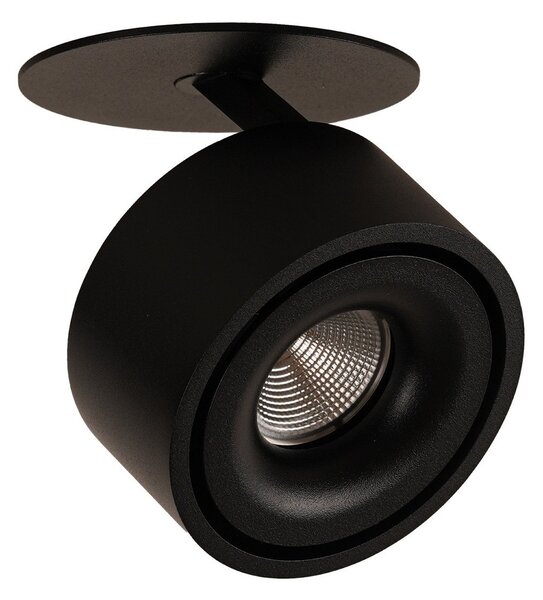 Spotlámpa ANTIDARK, Braccio, dimmable, Fekete, Hálószoba, Fém, Modern
