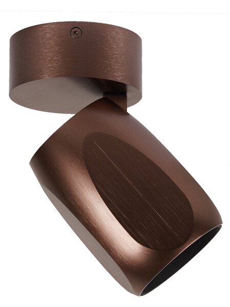Mennyezeti Lámpa ANTIDARK, Facet W70, dimmable, Barna / Rozsdabarna, Folyosó, Fém, Modern