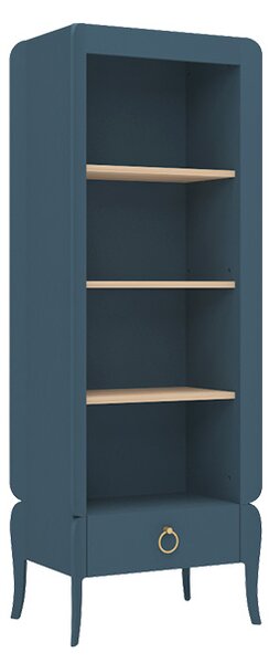 Almila Elegant Blue Könyvesszekrény