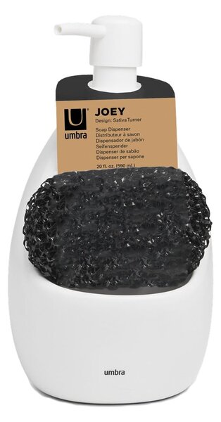 Fehér kerámia szappanadagoló 590 ml Joey – Umbra