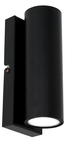 Luminex Fali lámpa WALL 1xGU10/8W/230V fekete LU3122