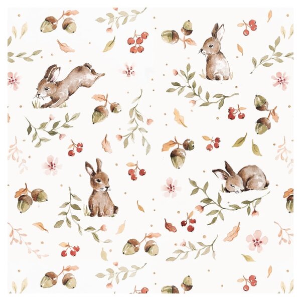Happy Rabbits tapéta, 50 x 280 cm - Dekornik