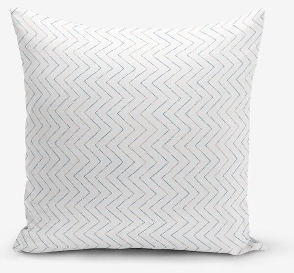 Colorful Zigzag Puro pamutkeverék párnahuzat, 45 x 45 cm - Minimalist Cushion Covers