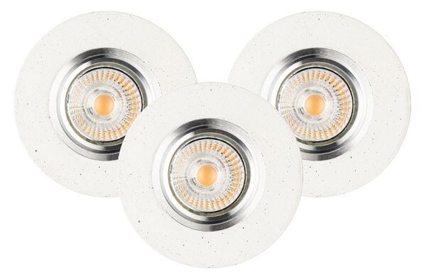 Spot-Light Spot-Világítás 2511337 - KÉSZLET 3x LED Beépíthető lámpa VITAR 1xGU10/5W/230V SP0753