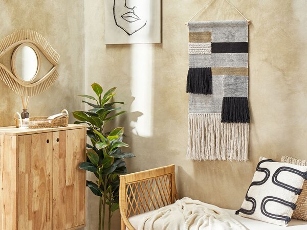 Függő dekoráció HANGU Pamut 114 cm Bézs