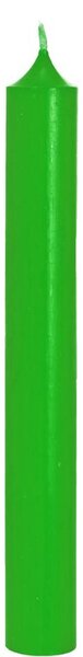 RAINBOW gyertya zöld 18cm