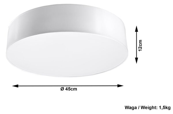 Atis Ceiling I fehér mennyezeti lámpa - Sollux