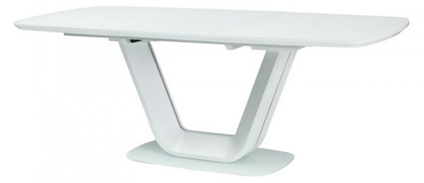 Armani bővíthető étkezőasztal fehér 76 x 90 x 140-200 cm