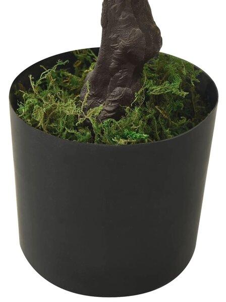 Zöld cserepes mű fenyőbonsai 60 cm