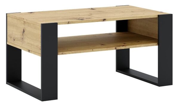 Dohányzóasztal Corosta 1 (artisan tölgy + fekete)