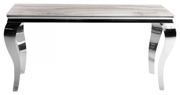 Grazia konzolasztal fehér márvány 150x50x75 cm