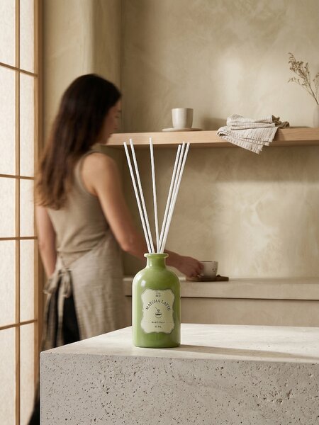 Sinsay - Illatosító diffúzor pálcikákkal Matcha Latte - halványzöld