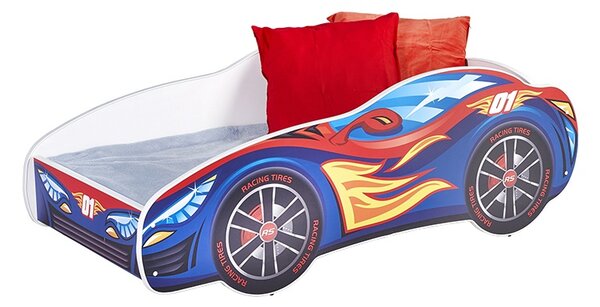 HAL-Speed autós ágy matraccal gyerekszobába