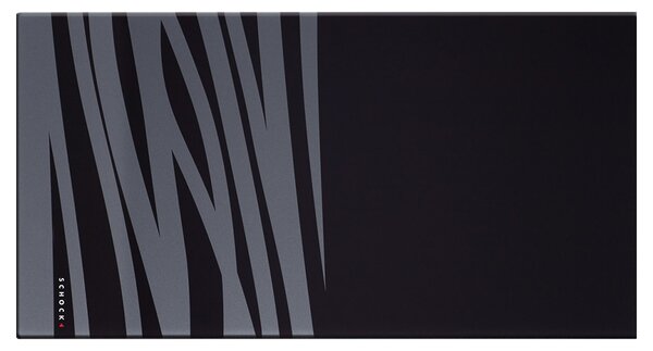 Schock Üveg Vágólap Fekete 528 x 275 x 4 mm