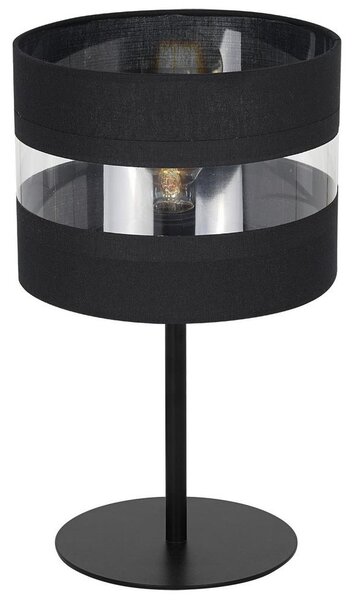Luminex Asztali lámpa HAVARD 1xE27/60W/230V fekete LU1851