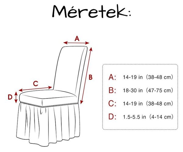 SzékSzoknya (seersucker, törtfehér)