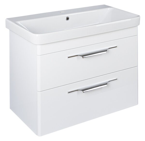 TMP LUX 60 fali fürdőszobabútor - Sanovit LUXURY - 11060 mosdóval - 60,5 x 46 cm