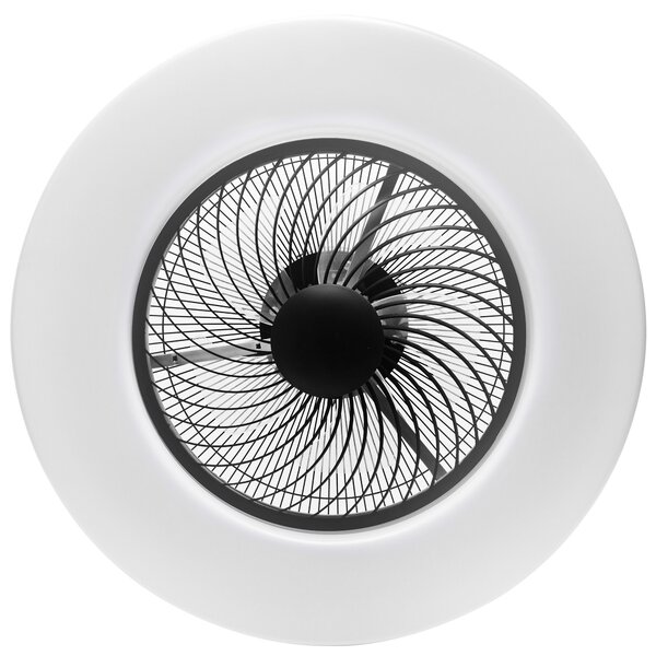 Lámpa ventilátorral APP1552-C BLACK