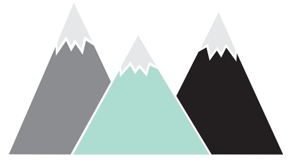 Pastel Mountains falmatrica, 150 x 83 cm - Dekornik