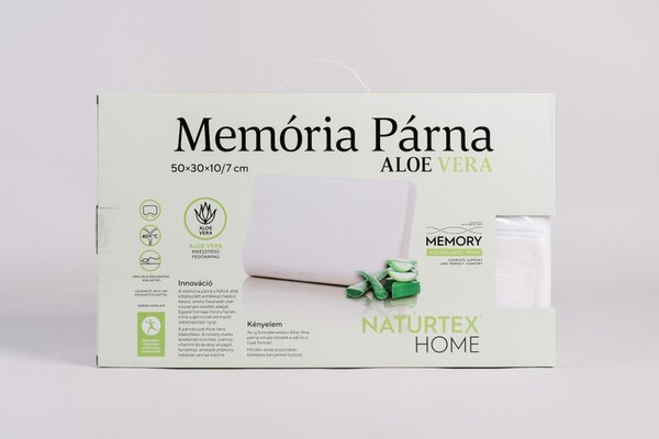 Aloe Vera Classic memóriahabos párna