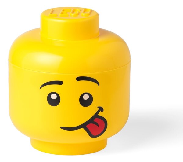 Silly L sárga fejformájú tárolódoboz - LEGO®