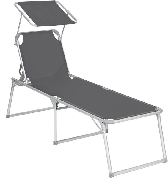 SONGMICS GCB26GY Napozóágy 65 x 200 x 48 cm