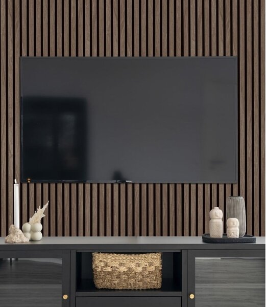 Akusztikus panel szett 2 db-os 60x240 cm Walnut – House Nordic