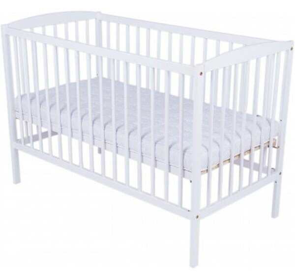 OLA 60*120 cm kiságy - fehér