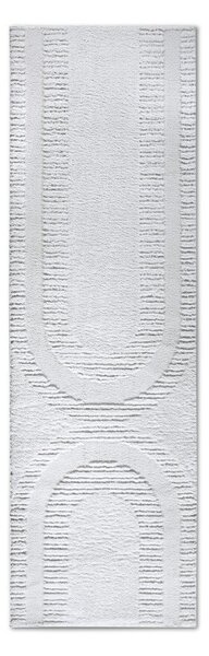 Krémszínű futószőnyeg 80x240 cm Bartoux Cream White – Elle Decoration