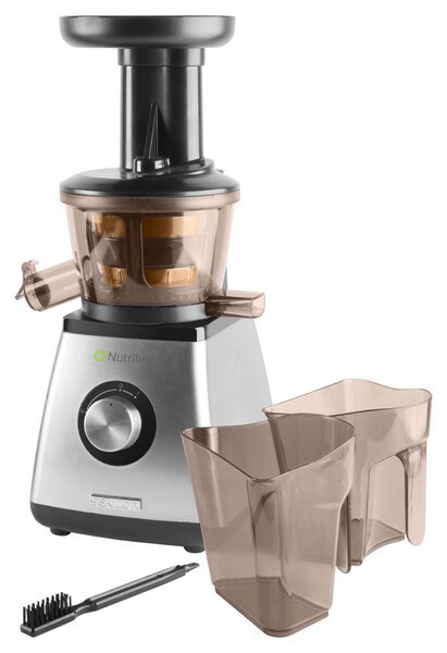Sencor SSJ 4050NP Lassú gyümölcsprés 400 W - ezüst-fekete