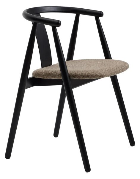 Fekete-bézs étkezőszék Relate – Unique Furniture