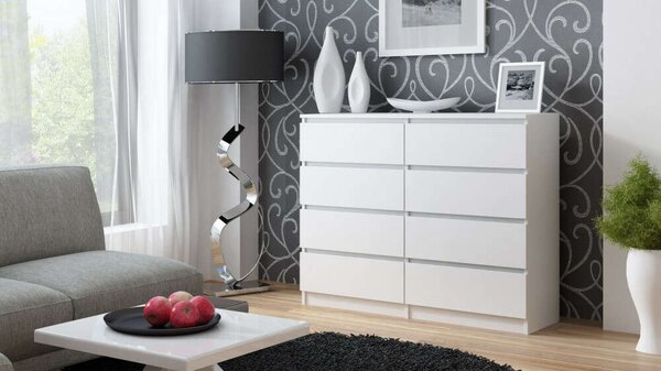 Drohmo M8 120 Komód, fehér