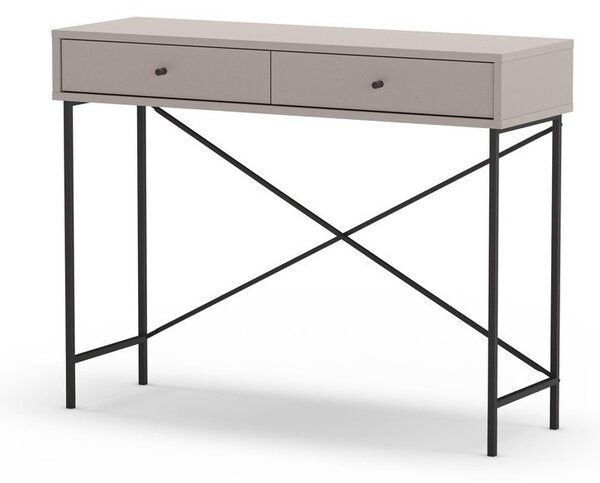 Szürkésbézs konzolasztal 35x110 cm Titan – Marckeric