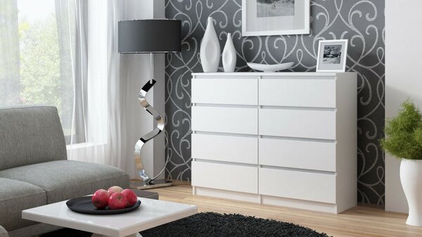 Drohmo M8 120 Komód, fehér