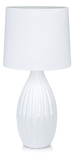 Stephanie fehér asztali lámpa, ø 24 cm - Markslöjd