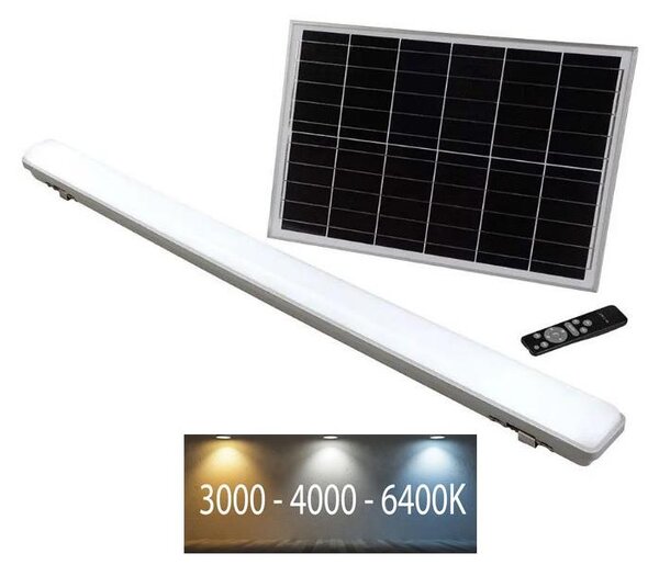 V-Tac LED Solar heavy-duty lámpa érzékelővel LED/25W/230V IP65 + + távirányító VT0672