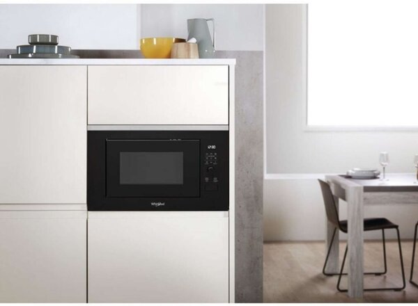 Whirlpool WMF250G Beépíthető mikrohullámú sütő, 25L, 900W, 7 fokozat, Grill, Jet Start