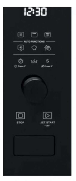 Whirlpool WMF250G Beépíthető mikrohullámú sütő, 25L, 900W, 7 fokozat, Grill, Jet Start