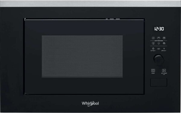Whirlpool WMF250G Beépíthető mikrohullámú sütő, 25L, 900W, 7 fokozat, Grill, Jet Start
