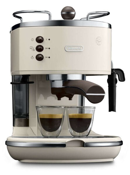 DeLonghi ECOV311BG Icona Vintage Eszpresszó Kávéfőző, Bézs