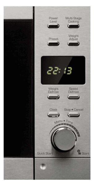 Sencor SMW6022 Mikrohullámú sütő, 20L, 800W, 8 fokozat, Időzítő, Ezüst