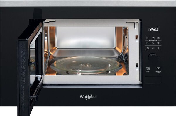 Whirlpool WMF200G Beépíthető mikrohullámú sütő, 20L, 800W, Quartz grill